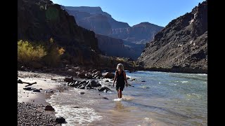 Day 2 Our Camp at Granite Rapids  October 2024 Grand Canyon Adventure [upl. by Ainesey]