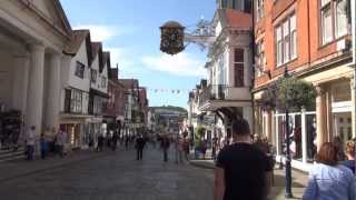 Guildford High Street amp Clock [upl. by Pacificia321]