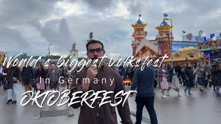 Oktoberfest world’s biggest Volksfest in Germany🇩🇪 [upl. by Lennon]