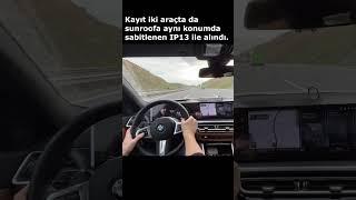 Mercedes C200 ve BMW 320i Yalıtım Karşılaştırması sound insulation [upl. by Lehcem516]