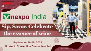 Vinexpo India 2024  Explore the variety of wine amp spirits [upl. by Sadler]