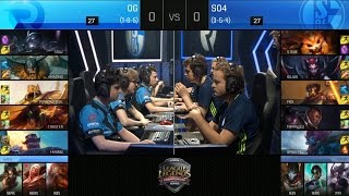 OG vs S04 Game 1 Highlights  ORIGEN vs FC SCHALKE 04 EU LCS Week 7 Summer 2016 [upl. by Eiramanit]