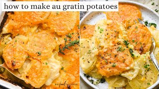 The BEST Au Gratin Potatoes Recipe [upl. by Sila]