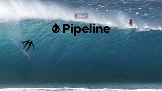 Watch Replay Surfline Live at Pipeline – March 20 2024 [upl. by Dlarrej]