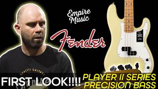 FIRST LOOK  Fender Player II Precision Bass  EMPIRE MUSIC [upl. by Haididej407]