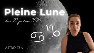 PLEINE LUNE DU 22 JUIN 2024 [upl. by Yessej]