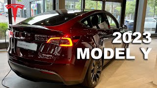 2023 Tesla Model Y Review With New Features [upl. by Sivlek464]