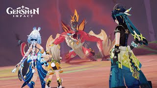 Genshin Impact  Natlan Gameplay Trailer｜Gamescom 2024 GenshinImpact Natlan gamescom2024 [upl. by Vallonia]