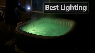 Best Inflatable Hot Tub Lights [upl. by Kimitri719]