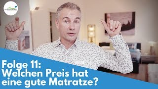 Welchen Preis hat eine gute Matratze [upl. by Favrot]