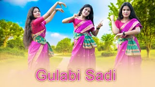 Gulabi Sadi  Dance Cover  New Marathi Song  Sanju Rathod Prajakta Ghag  Dance Expressions [upl. by Kimberly]