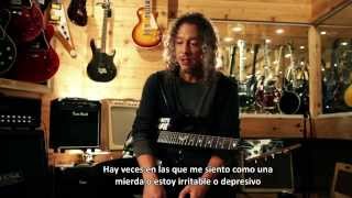 Clase de Kirk Hammett en español subtitulado [upl. by Latvina]