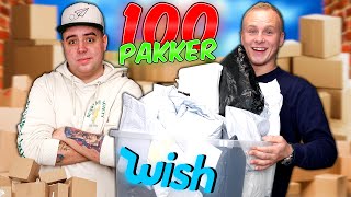 100 pakker fra Wish 2 [upl. by Netsrak]