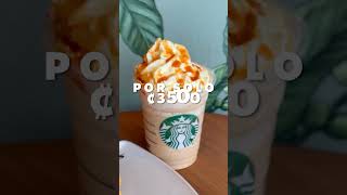 STARBUCKS PAIRINGS CARAMEL FRAPPUCCINO  PAN DE QUESO  STARBUCKS COSTA RICA [upl. by Katha]