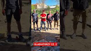 GLADIATORZY CZ 2 funnyshorts hardwork praca bricklayer humor funnyvideo funny trending [upl. by Siver363]