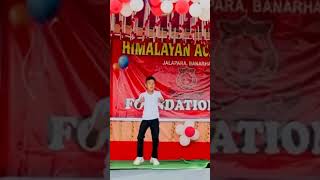 Jugnu dance by Manish Tamang on School Foundation Dayviraldance jugnu badshahsong bollywoodsong [upl. by Aer926]