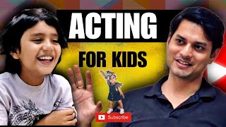 Acting training for kids [upl. by Sukramaj]