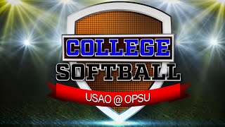 PTCI Softball  USAO at OPSU [upl. by Bergerac]