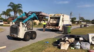 Gosnells bulk waste with the old hino and acco [upl. by Aliehc]