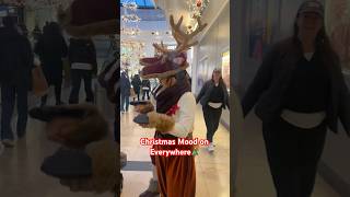 Christmas mood all around🎄 Reindeers Spotted in London Christmas shorts subscribe cutosniya [upl. by Okorih]