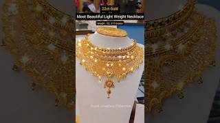 Gold Choker Necklace Designs Gold Necklace Designs Light Weight Gold Necklacegold jewellery 108 [upl. by Eitisahc336]