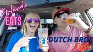 Orlando Eats  Dutch Bros Coffee [upl. by Yunick]