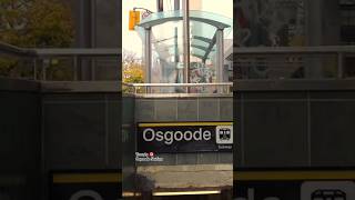 Entering Osgoode TTC Subway TrainStation 🇨🇦 downtown downtowntoronto toronto shorts [upl. by Ati]