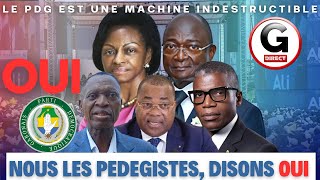 GABON DIRECT NOUS LES PEDEGISTES DISONS OUI  PDG GABON  CTRI  NKOGUE BEKALE gabon [upl. by Wall]