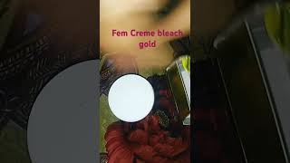 shortvideo Fem Creme Bleach gold [upl. by Damales]