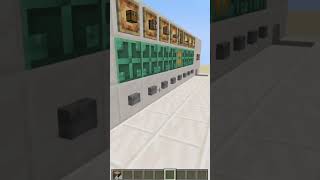 Showcase Minecraft Wood SelectorCrafter shorts minecraft redstone crafter [upl. by Kam]