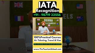 IATA Recognition Certification for IATA Recognition Air Ticketing Practical Courses Tourism School [upl. by Tdnerb232]