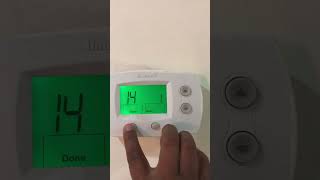 HVAC Thermostat setting [upl. by Eerb]