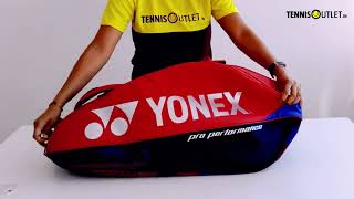 YONEX PRO 9 RACQUET BAG at TennisOutletin [upl. by Down76]