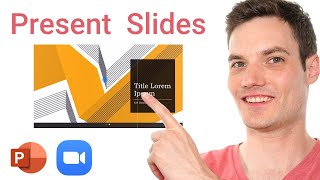 How to properly present PowerPoint slides in Zoom [upl. by Cherian674]