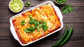 How To Make Chicken Enchiladas [upl. by Euf467]