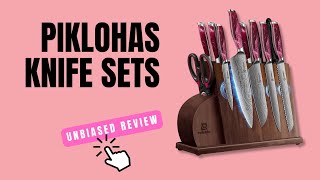 Piklohas Knife Set Review Is It the Ultimate Kitchen Companion Buy OR Avoid [upl. by Thacker]