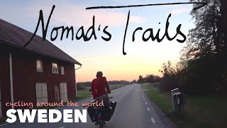 Cycling around the world FIRST VLOG  Sweden [upl. by Bradan]