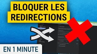 Bloquer les redirections automatiques sur Chrome [upl. by Scribner]