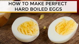 HowTo Make Perfect Hard Boiled Eggs [upl. by Dougal]