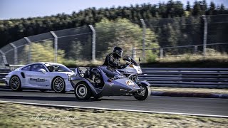 Nurburgring Nordschleife Crazy Expert Sidecar Beiwagen [upl. by Yelnikcm307]