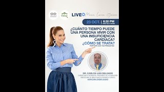 ¿Cuánto tiempo puede una persona vivir con una insuficiencia cardíaca  A tu Salud Live [upl. by Auginahs]