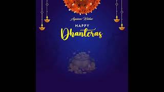 Happy Dhanteras 2024 [upl. by Kelam38]