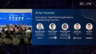 Panel Discussion Titled AI in Action Real World Applications Transforming Tourism [upl. by Sacrod]