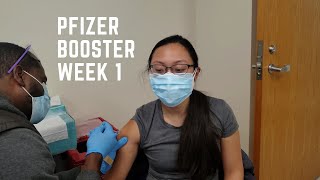 Pfizer Booster Dose Side Effects Week One [upl. by Dielle]