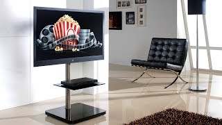 5 Best Portable TV Stands in 2020 – Portable TV Stand on Wheels [upl. by Kirre]