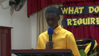 KTSDA  Youths Day  What Does The LORD Require Of Thee  February 17 2024 [upl. by Anelehs]