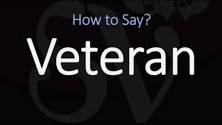 How to Pronounce Veteran 2 WAYS British Vs American English Pronunciation [upl. by Suoiradal283]