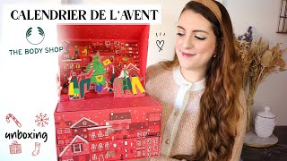 Calendrier de lAvent THE BODY SHOP 2021  LE PLUS BEAU  🥰🎅🏼 Unboxing  LOdoesmakeup [upl. by Odlanor293]