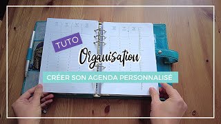 Organisation  Comment créer son planner personnalisé avec Agendio [upl. by Yerffoj]