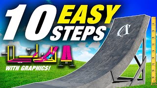 How To Build An MTB Ramp EASIEST Method COMPLETE GUIDE [upl. by Jehiel]